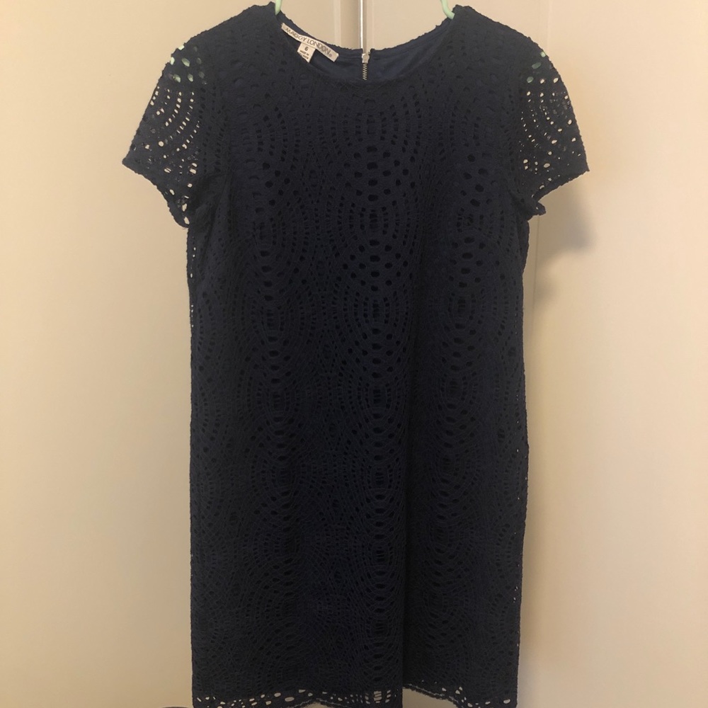 Maggy London Navy Lace Dress